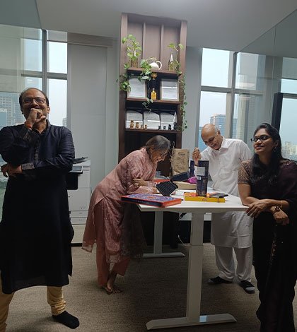 Pharma Access team celebration, highlighting company achievements and fostering a positive, collaborative work environment