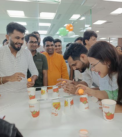 Pharma Access team celebration, highlighting company achievements and fostering a positive, collaborative work environment